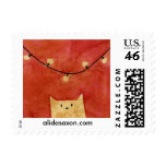 Christmas Cat Stamp
