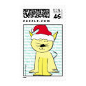 Christmas Cat Stamps stamp