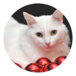 Christmas Cat stickers