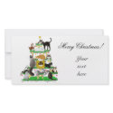 Christmas Cat Tree Photo Card photo cards