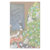 Christmas Cats Stationery