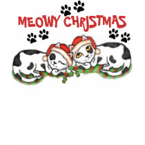 Christmas Cats T-Shirt by jamiecreates1 Christmas Cats T-Shirt