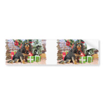 Christmas - Cavalier - Charlie Bumper Sticker