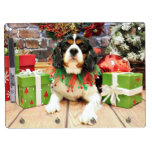 Christmas - Cavalier King Charles Spaniel - Bandit Dry Erase Boards