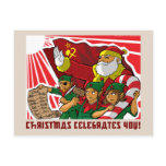 Christmas celebrates you! postcards