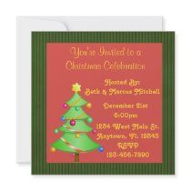 Christmas Celebration Invitations