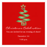 Christmas Celebration X-Mas Tree Custom Announcement