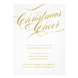 CHRISTMAS CHEER | HOLIDAY PARTY INVITATIONS invitations