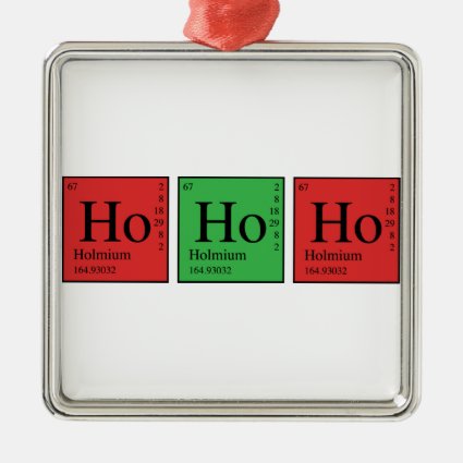 Christmas Chemistry Ornament