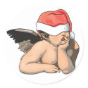 Christmas Cherub Angel Stickers