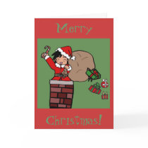 Christmas chibi cards
