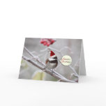 Christmas Chickadee cards