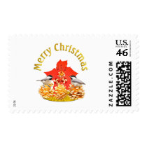Christmas Chickadees stamps