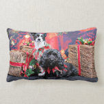 Christmas - ChihShih - Libby and Cockapoo - Bailey Pillow