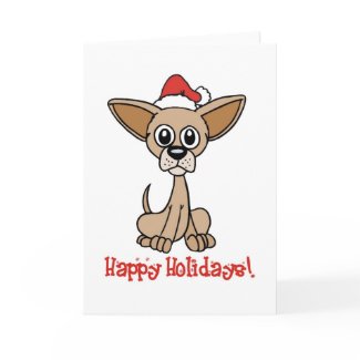 Christmas Chihuahua card