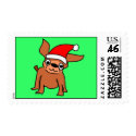 Christmas Chihuahua Dog Stamps stamp