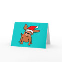 Christmas Chihuahua Holiday Cards card