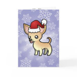 Christmas Chihuahua (smooth coat) Card
