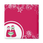 Christmas Child Fridge Magnet