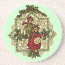 Christmas Children Coaster