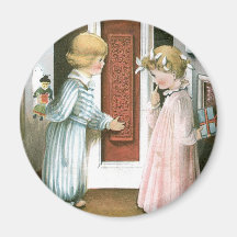 Christmas Children Fridge Magnets
