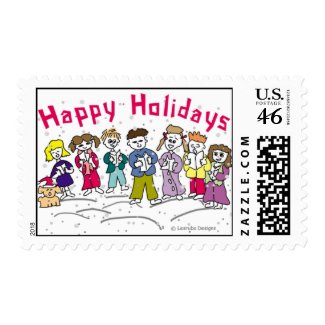 Christmas Choir Stamps