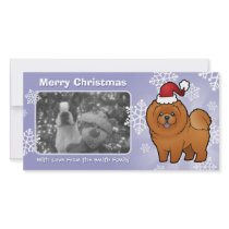 Christmas Chow Chow Picture Card
