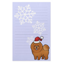 Christmas Chow Chow Stationery Paper