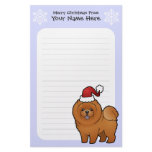 Christmas Chow Chow Stationery Paper