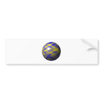 Christmas Christmas Christmas tree ball tree baubl Bumper Sticker