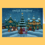 Christmas city standard Christmas card Netherlands cards