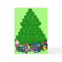 Christmas Clover cards by Paddydee56 Christmas Clover cards