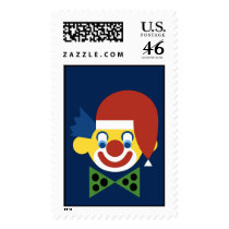 Christmas Clown postage by lonvig Christmas Clown postage