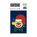 Christmas Clown postage