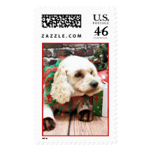 Christmas - Cockapoo - Max Postage