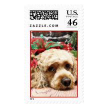 Christmas - Cockapoo - Ruby Stamps