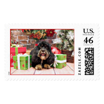 Christmas - Cockapoo - Sadie Stamp