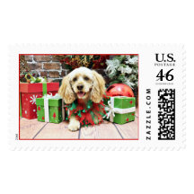 Christmas - Cockapoo - Sugar Stamp