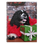 Christmas - Cocker Spaniel - Maggie Spiral Note Books