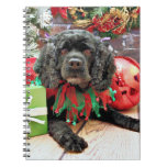 Christmas - Cocker Spaniel - Suzie Notebook