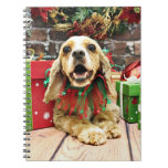 Christmas - Cocker Spaniel - Winston Notebooks