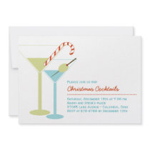 Christmas Cocktail Party Invitation by berryberrysweet Christmas Cocktail Party Invitation
