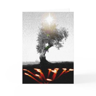 Christmas collage card