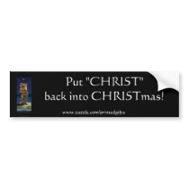 CHRISTMAS Collection Bumper Sticker