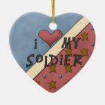 Christmas Collection I Love My Soldier Ornaments