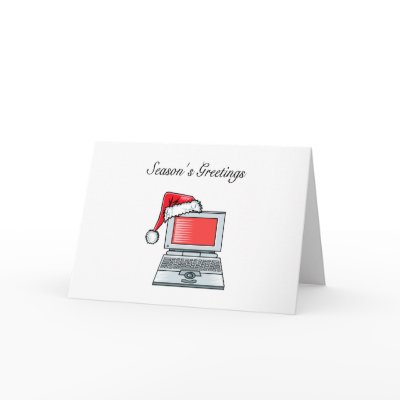Christmas Computer cards