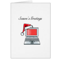 Christmas Computer Greeting Card