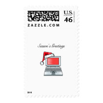 Christmas Computer postage