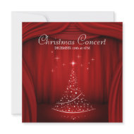 Christmas Concert invitation invitation