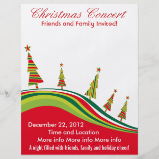 Christmas Program Flyer Design